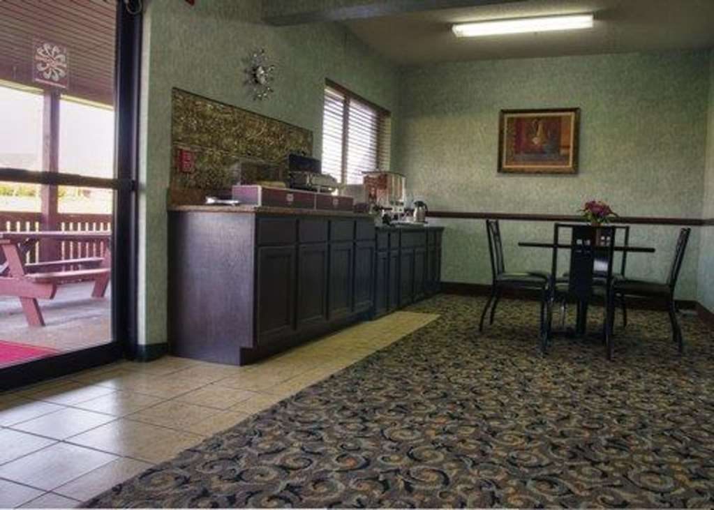 舒适套房酒店 丹维尔 餐厅 照片